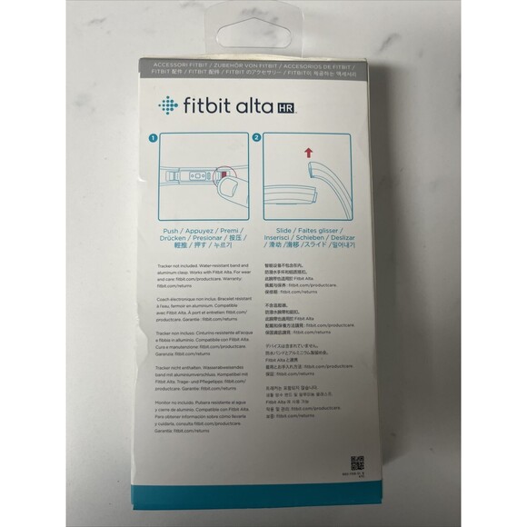 NEW Genuine Fitbit Alta & Alta HR Classic Band Pink Size Small S/P - Picture 3 of 8